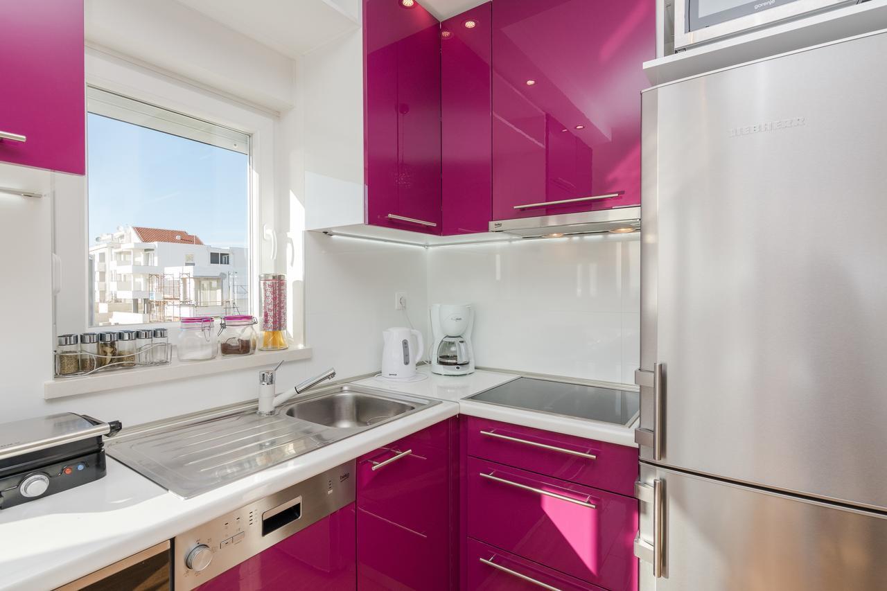 Ferienwohnung Fucshia Dreams, Brand New Penthouse For 8 Novalja Exterior foto